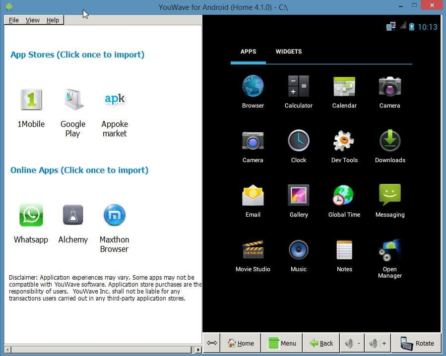 Download youwave android emulator for windows free